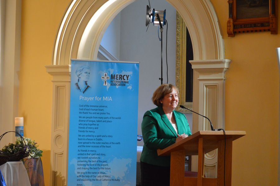 Mary Reynolds rsm launching 20th Anniversary Celebrations, 2014